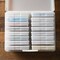 IRIS USA 4” x 6” Photo Storage Box with 16 Keeper Cases